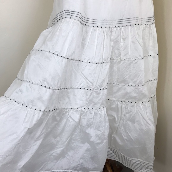 Ulla Johnson tiered silk blend midi skirt - Picture 5 of 7